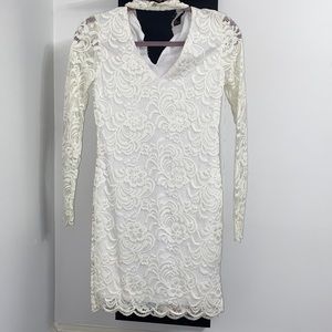 Forever 21 White Dress Size S